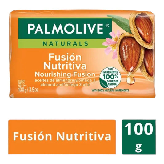 JABON ACEITE ALMENDRA OMEGA3 110 GR PALMOLIVE