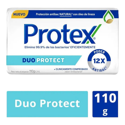 JABON DE ASEO PERSONAL DUO PROTECT 110 GR PROTEX