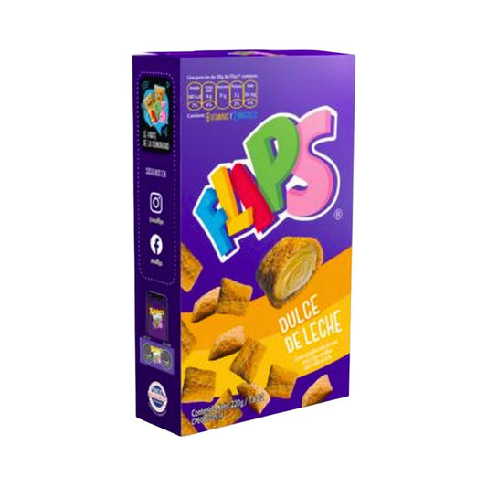 CEREAL RELLENO DULCE DE LECHE 220GR FLIPS