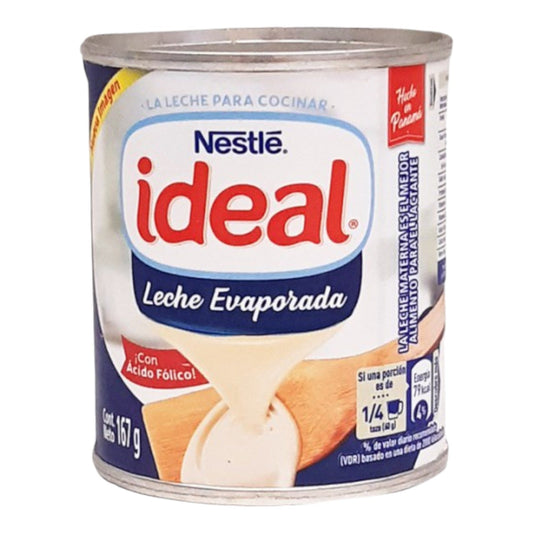 LECHE EVAPORADA FORTIFICADA 167 GR IDEAL