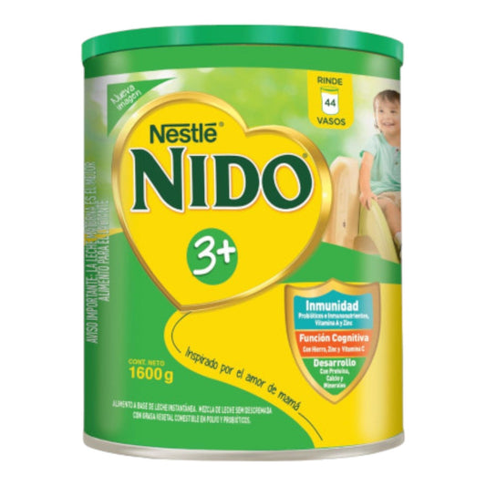 LECHE EN POLVO PREB3 1600 GR NIDO