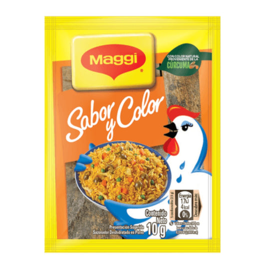 GALLINITA SABOR Y COLOR 10 GR MAGGI