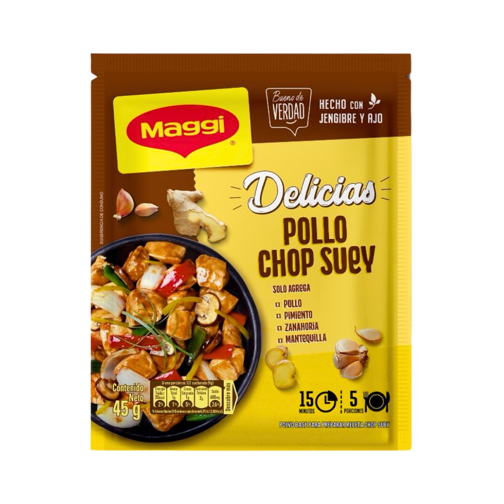 DELICIAS DE POLLO CHOP SUEY 45GR MAGGI