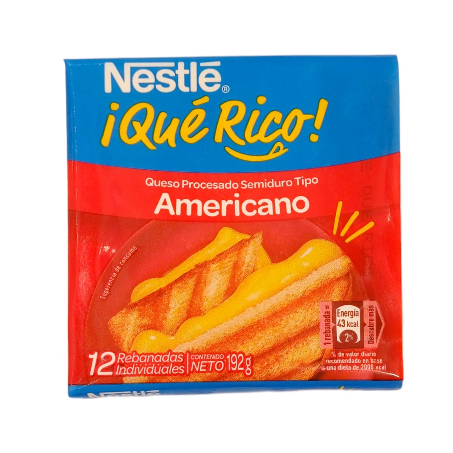 QUESO AMERICANO 12 REBANADAS NESTLE