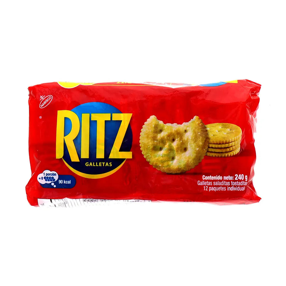 GALLETAS SALADAS RITZ 12 PACK RITZ