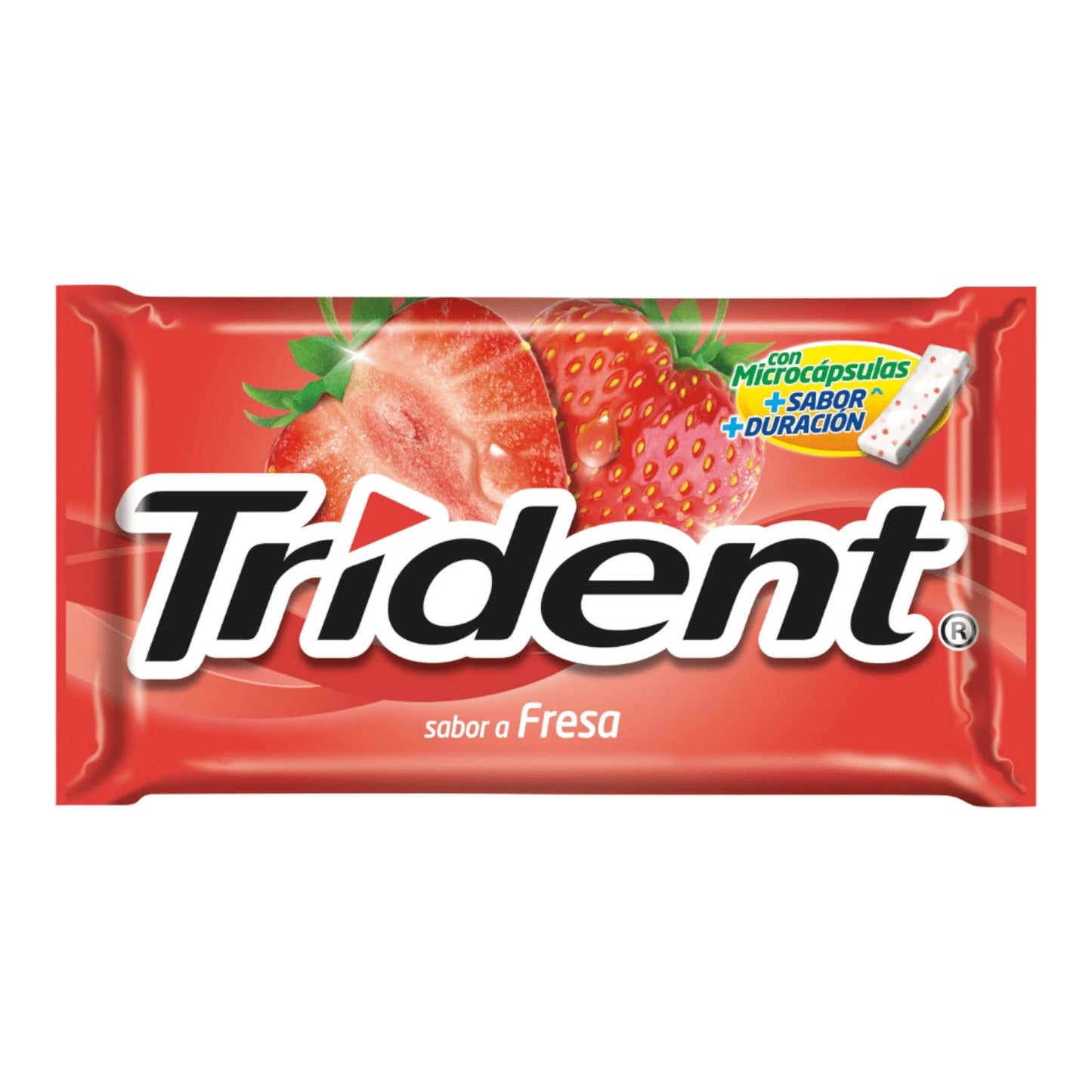 CHICLE FRESA FRUTILLA 5 SOBRES 8.5 GR TRIDENT