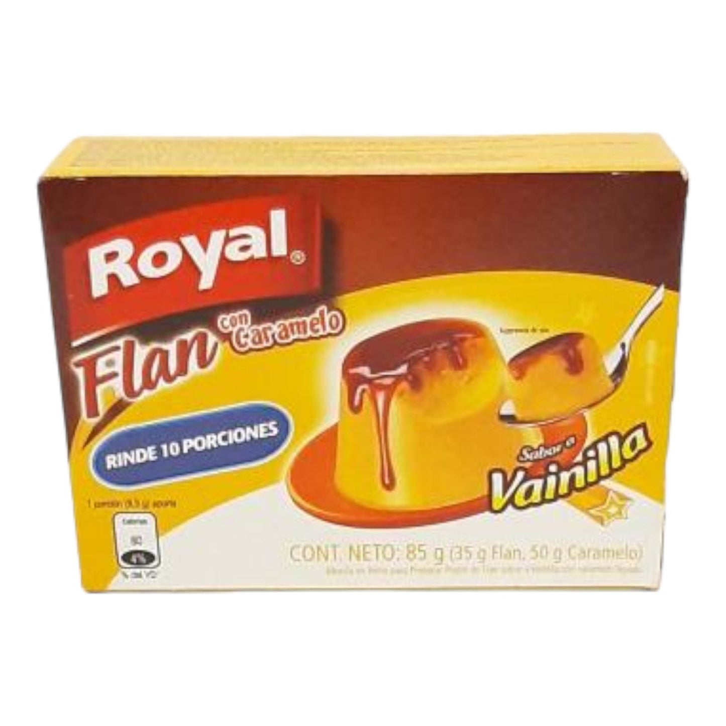 FLAN VAINILLA CON CARAMELO 85 GR ROYAL