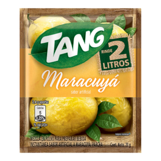 BEBIDA INSTANTÁNEA EN POLVO DE MARACUYA 20 GR TANG