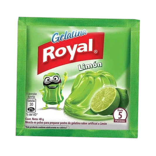 GELATINA DE LIMON 40 GR ROYAL