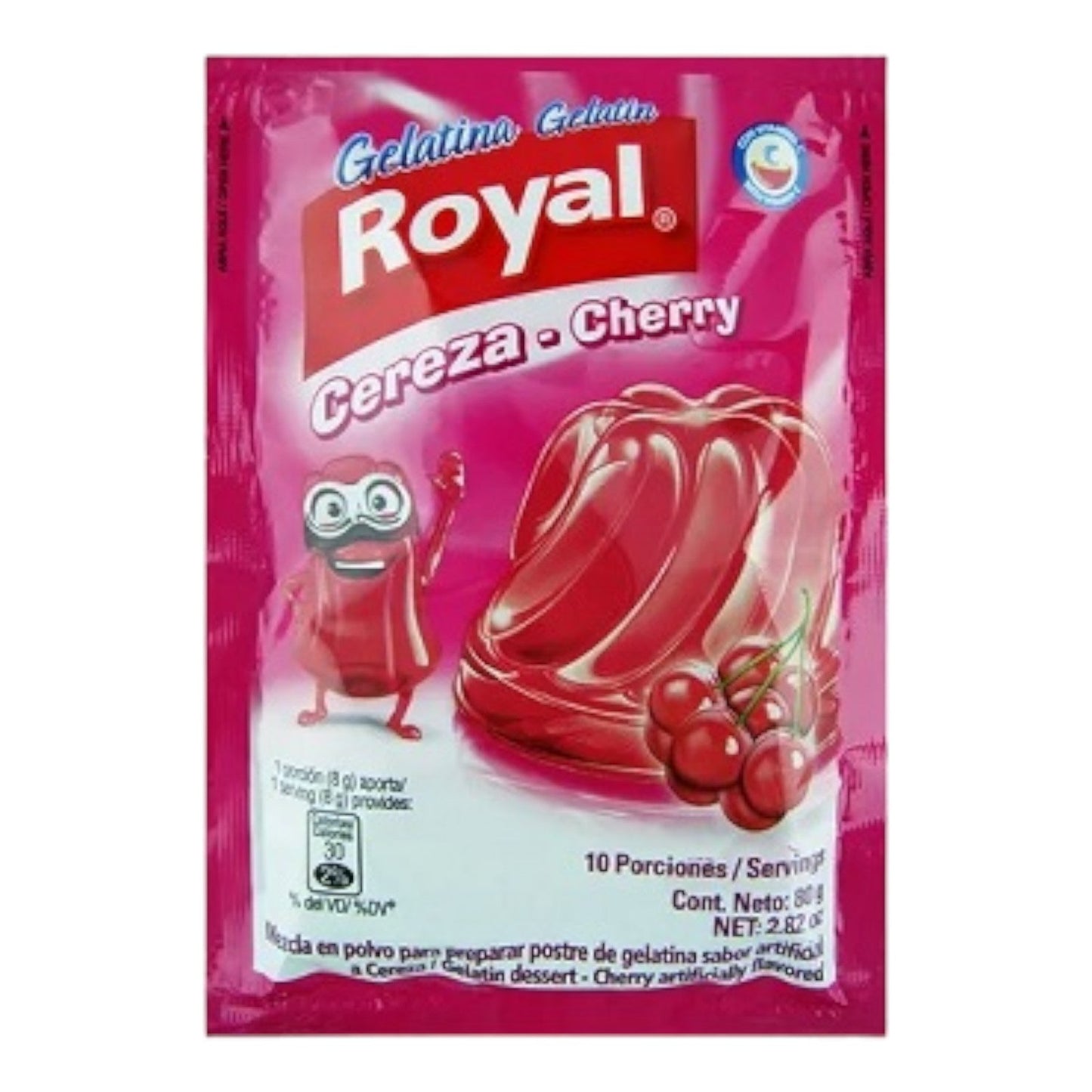 GELATINA DE CEREZA 80 GR ROYAL