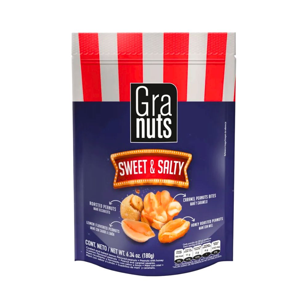 MANI SWEET & SALTY 180GR GRANUTS