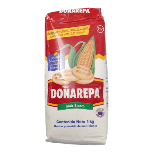 HARINA MULTIPREPARACION DE MAIZ BLANCO 1 KG DONAREPA