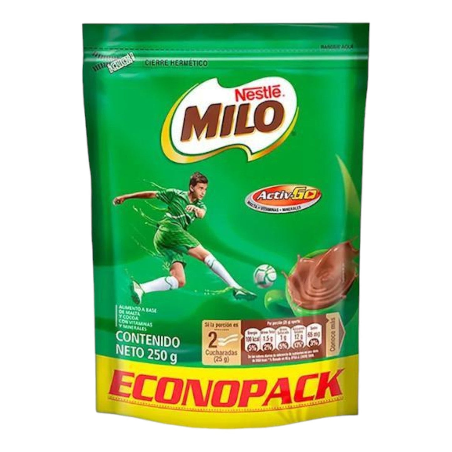 CHOCOLATE POLVO DOYPACK 250 GR MILO