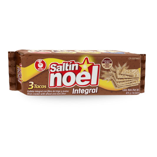 GALLETA SALTIN DOBLE FIBRA 415 GR NOEL