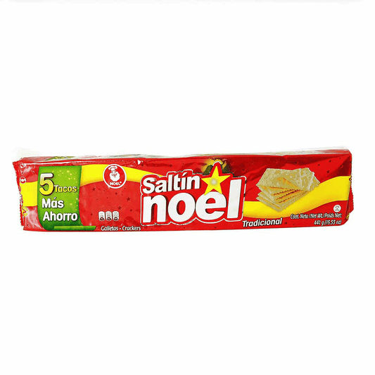 GALLETA SALTIN TRADICIONAL 5 TACOS 441 GR NOEL