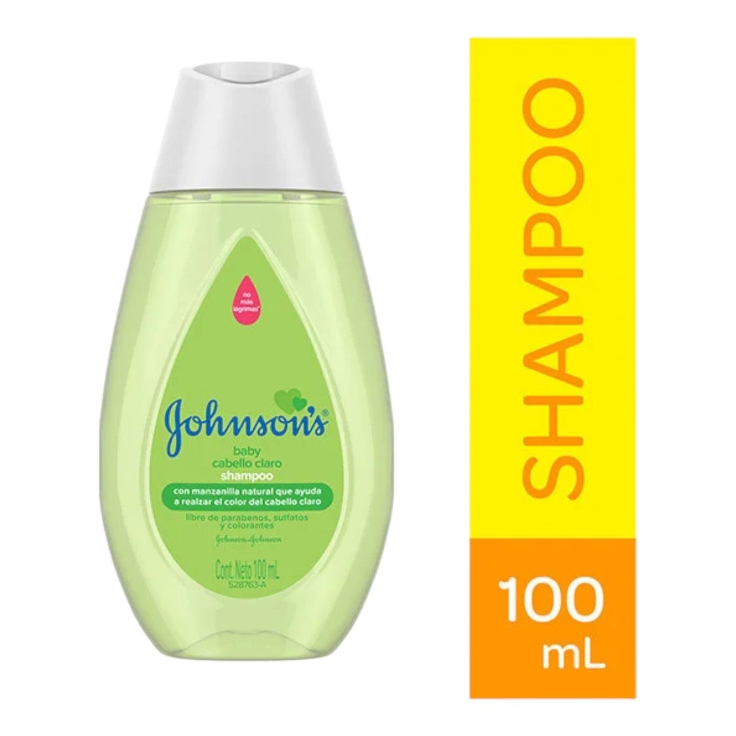 SHAMPOO CABELLO CLARO MANZANILLA 100 ML JOHNSON'S