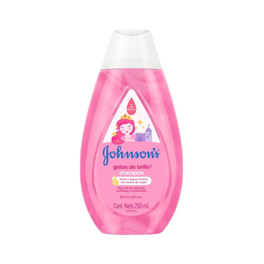 CHAMPU GOTAS D/BRILLO 200ML JOHNSON'S