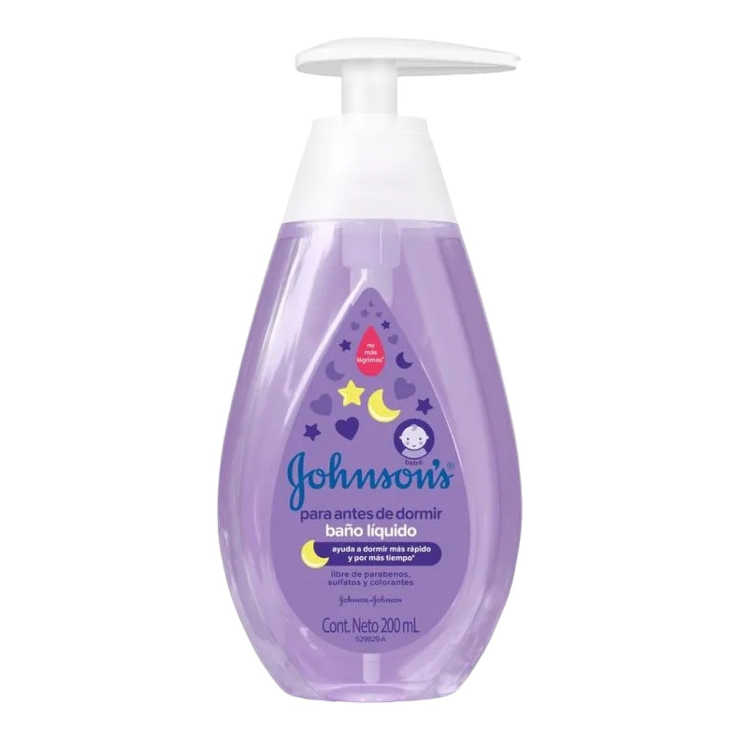 JABON LIQUIDO ANTES DORMIR 200 ml JOHNSON'S