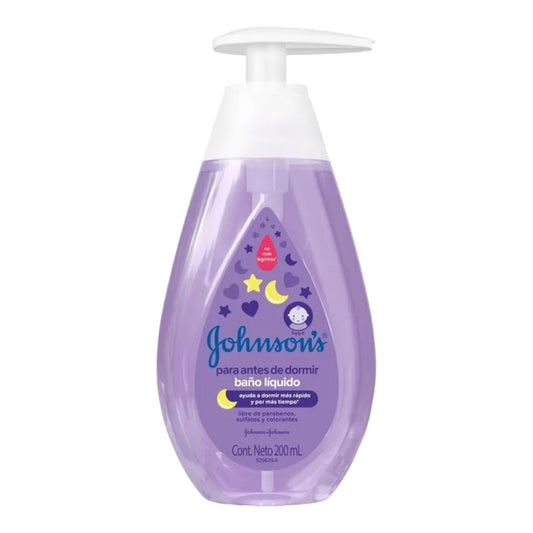 JABON LIQUIDO ANTES DORMIR 200 ML JOHNSON'S