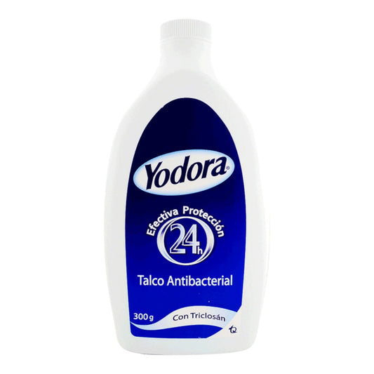 TALCO ANTIBACTERIAL CON TRICLOSAN 300 GR YODORA