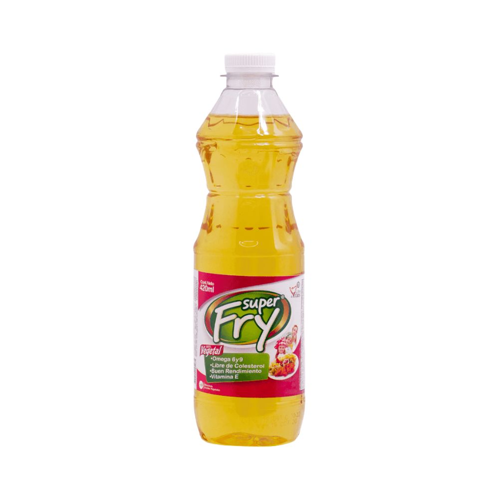 ACEITE 100% VEGETAL 420 ML SUPER FRY