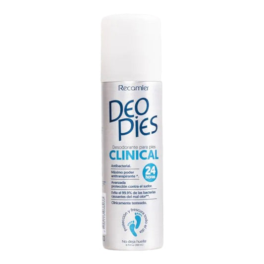 DESODORANTE PARA PIES CLINICAL 260 ML RECAMIER