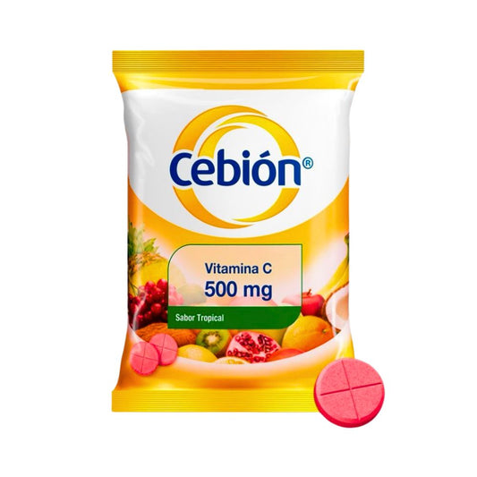 VITAMINA C TROPICAL MAST 500GR CEBION