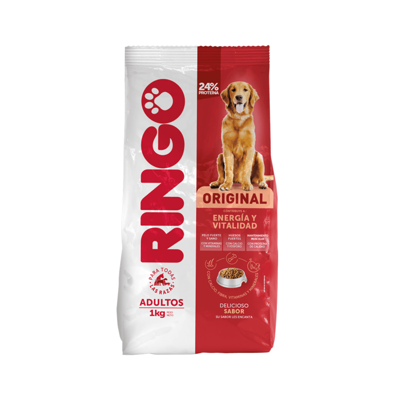 ALIMENTO PARA PERRO ADULTO ORIGINAL 1 KG RINGO