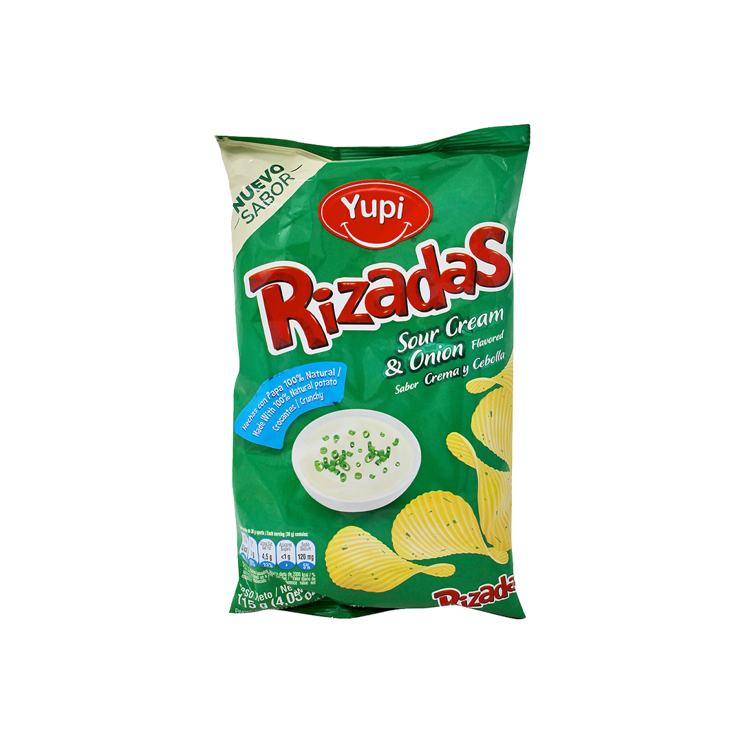 RIZADA SOUR CREAM&ONION 115 GR YUPI
