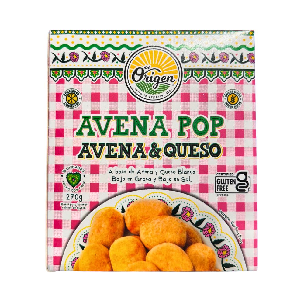 POP AVENA Y QUESO 270 GR DEL ORIGEN
