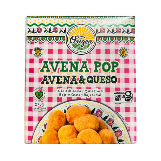 POP AVENA Y QUESO 270 GR DEL ORIGEN