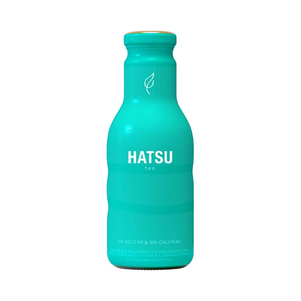 TE VERDE BLANCO GRANADA MORA AZUL 400 ML HATSU
