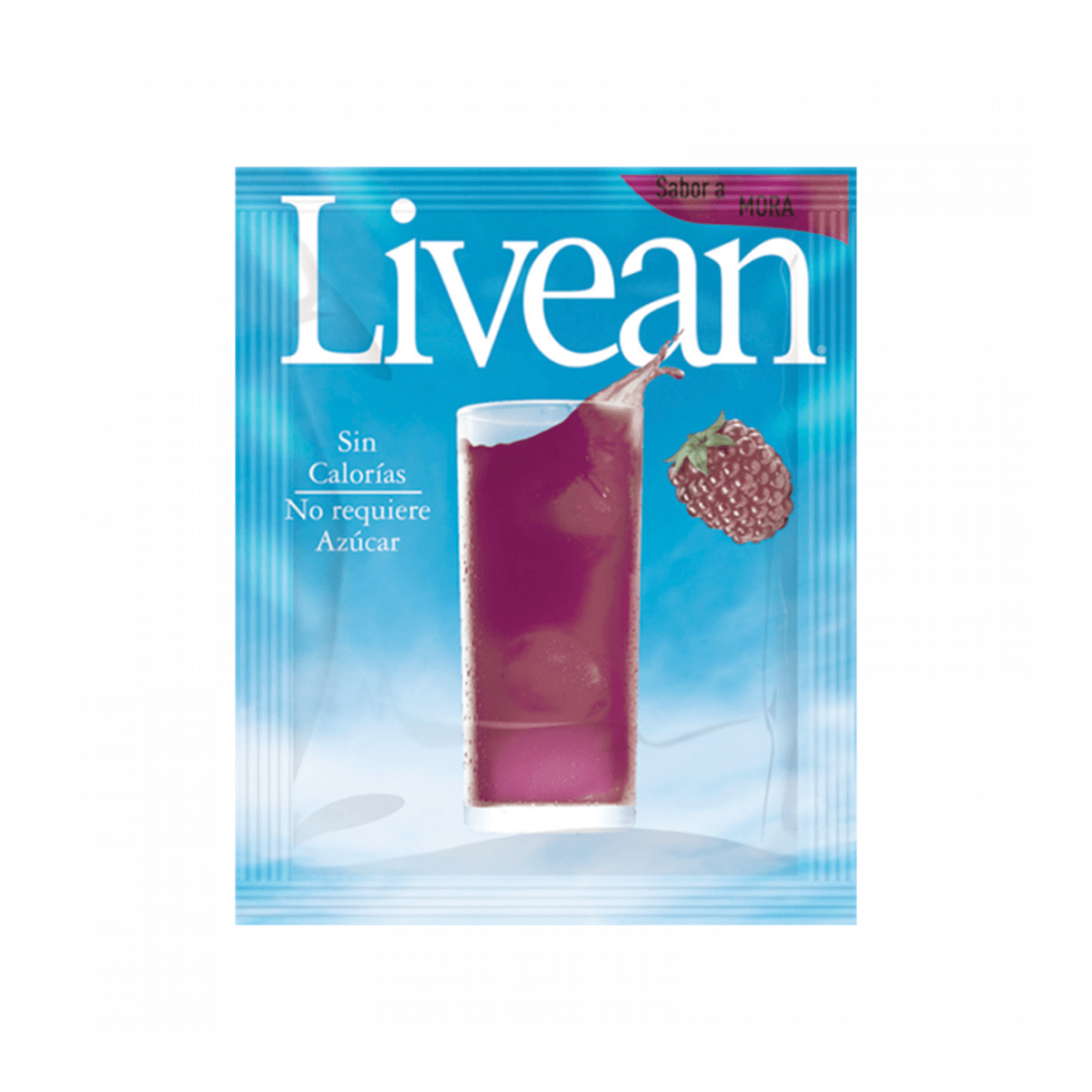 BEBIDA INSTANTANEA SABOR MORA 7 GR 0% AZUCAR LIVEAN