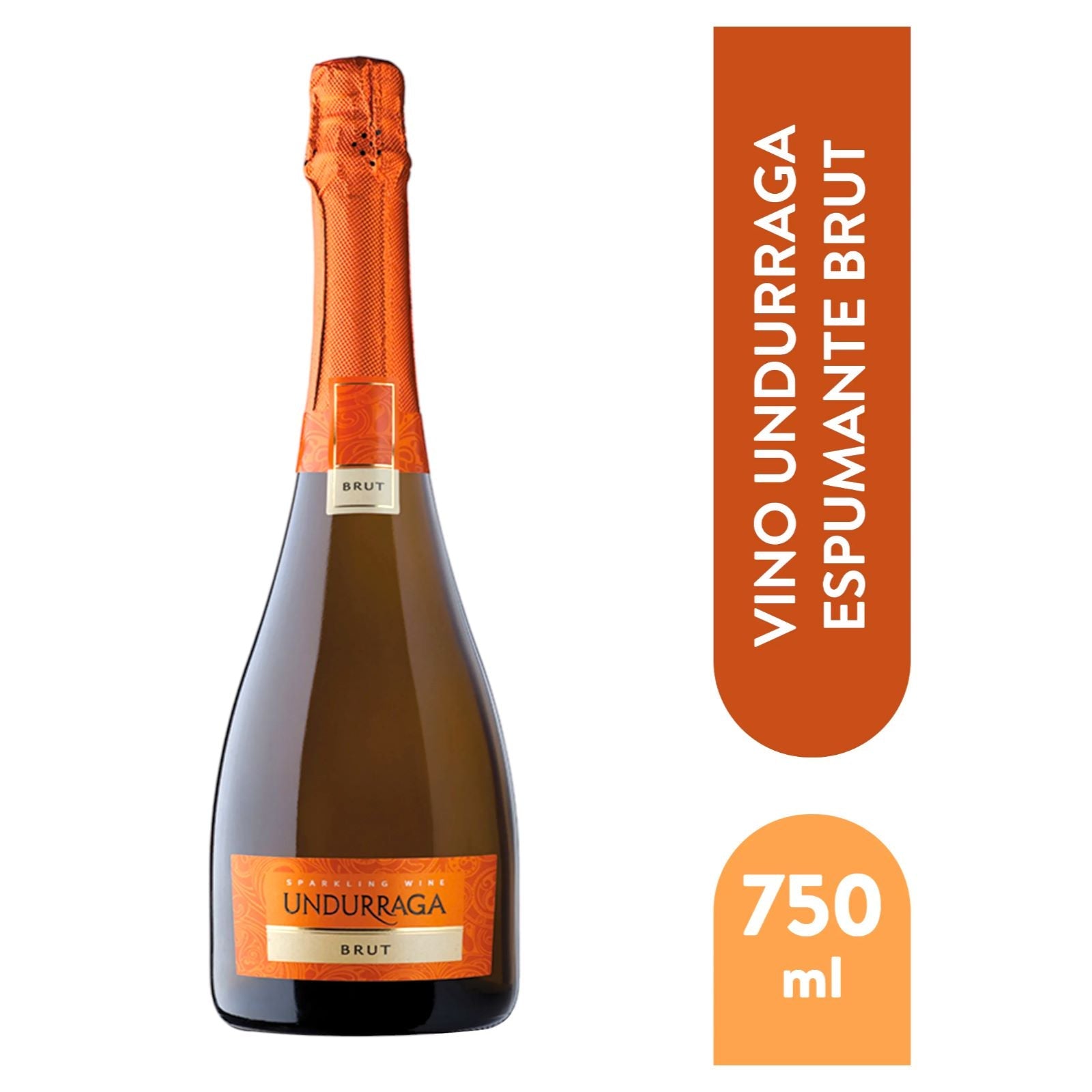 VINO ESPUMANT BRUT 750 ML UNDURRAGA– Super Barú Online