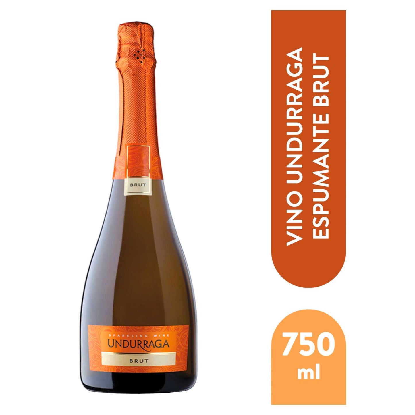 VINO ESPUMANT BRUT 750 ML UNDURRAGA