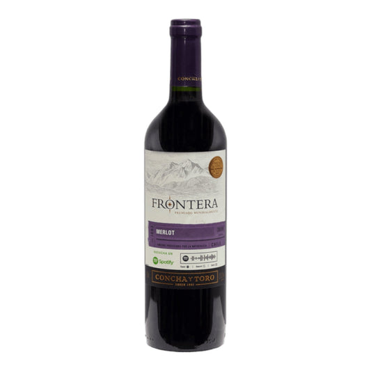 VINO MERLOT TINTO 750 ML FRONTERA