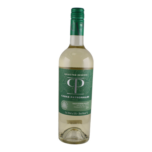 VINO CASAS PATRONALES SELECT RESERVA SAUVIGNON BLANC 750 ML CASA PATRONALES