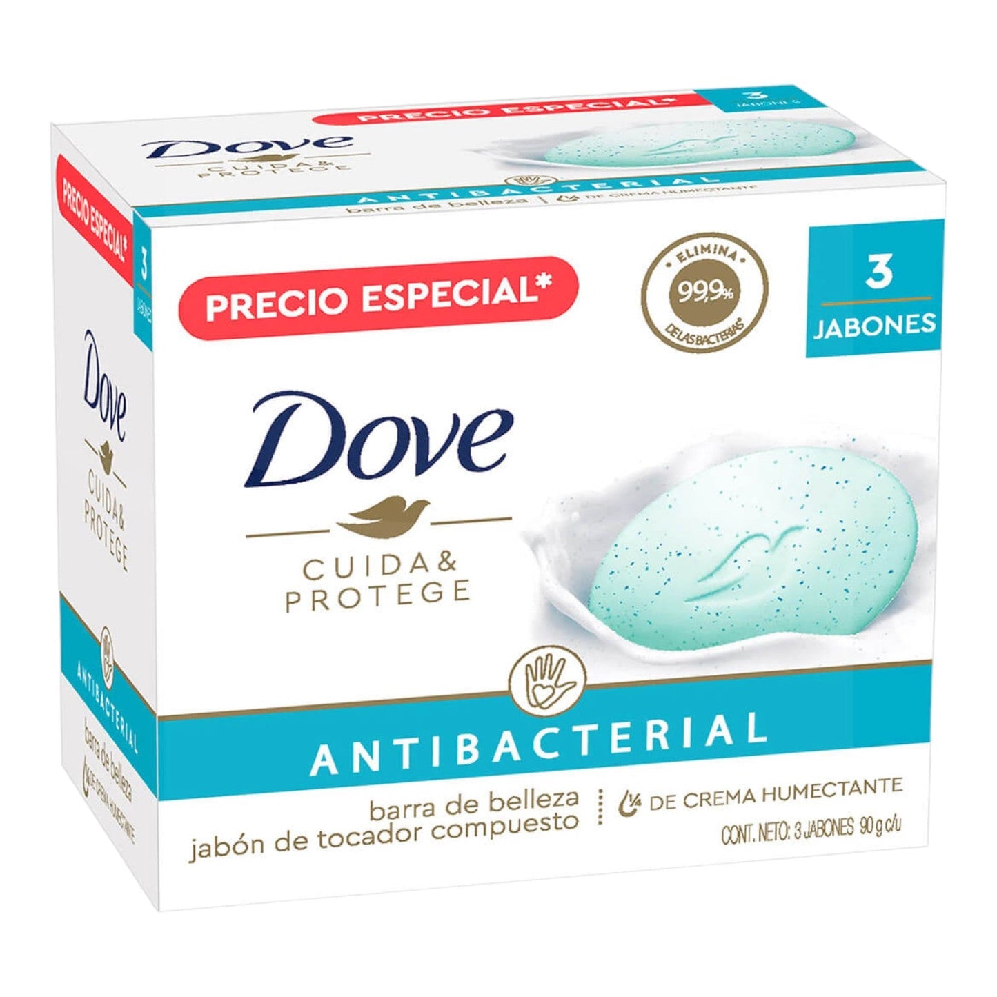 JABON CUIDA PROTEGE 190 GR DOVE