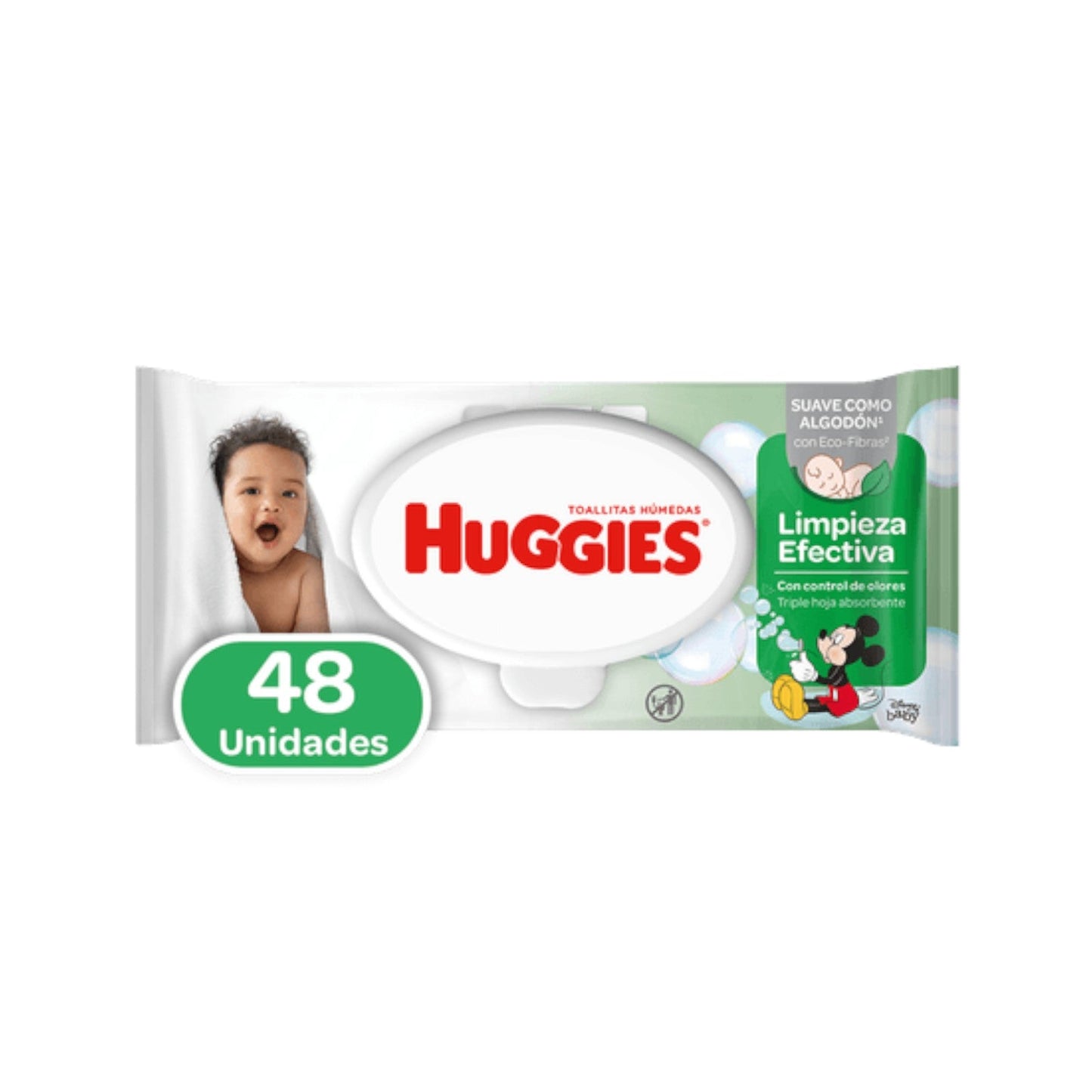 TOALLAS HUMEDAS ACTIVE FRESH 48 UN HUGGIES