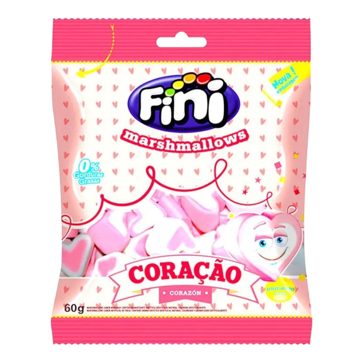 MARSMALLOW CORAZON 60 GR FINI