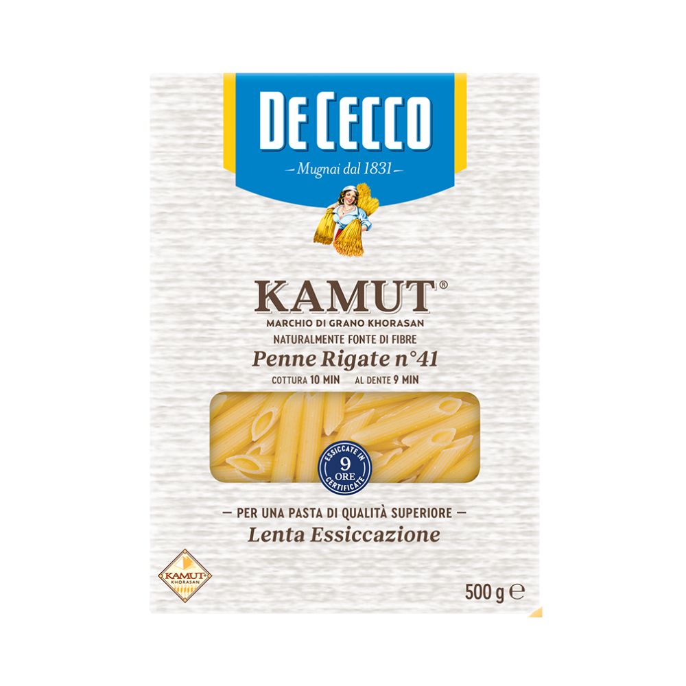 PENNE RIGATE #14 KAMUT 500GR DE CECCO