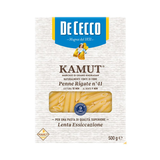 PENNE RIGATE #14 KAMUT 500GR DE CECCO