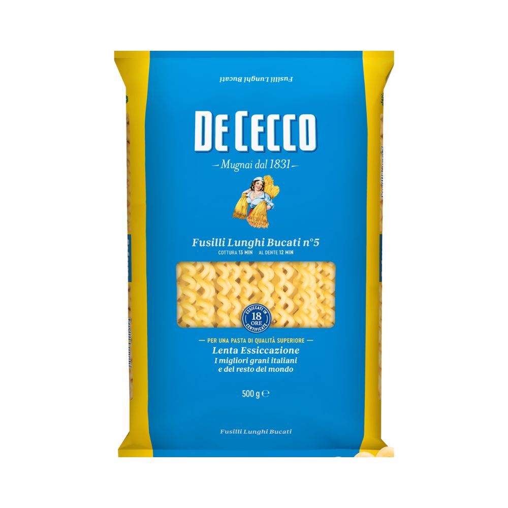 FUSILLI LUNGHI BUCATI N5 500GR DE CECCO