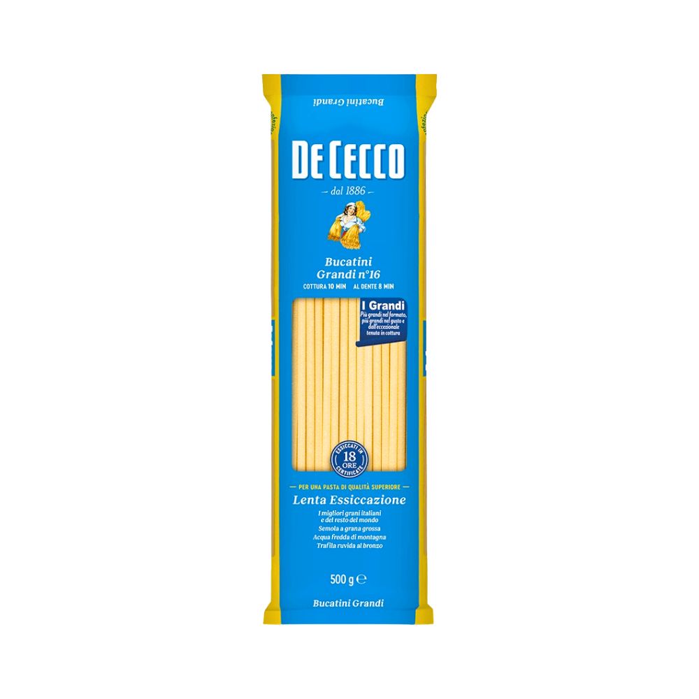 BUCATINI GRANDI #16 500GR DE CECCO