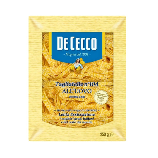TAGLIATELLE UOVO (DE HUEVO) #104 250GR