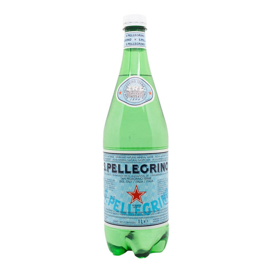 AGUA MINERAL NATURAL GASIFICADA 1 LT SAN PELLEGRINO