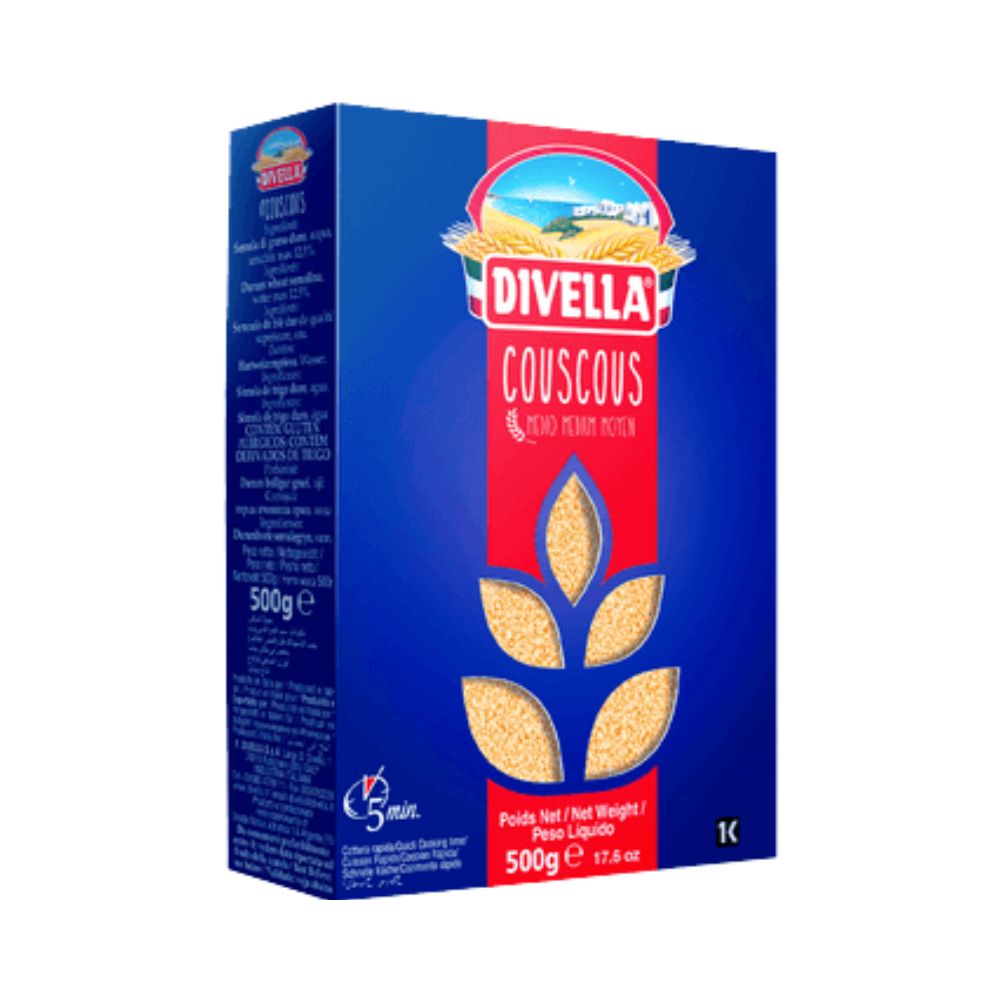 SEMOLA DE CUSCUS 500GR DIVELLA