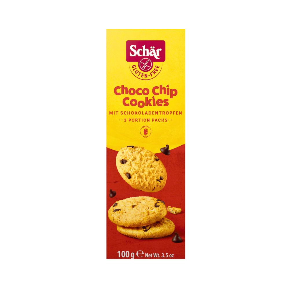 GALLETA CHOCOCHIPS SIN GLUTEN 100GR SCHAR