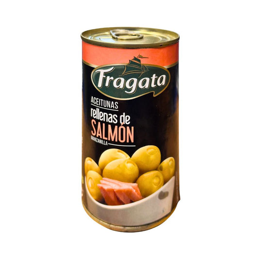 ACEITUNA RELLENA DE SALMON 350GR FRAGATA