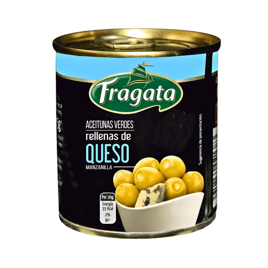 ACEITUNA MANZANILLA CON QUESO 3 OZ FRAGATA